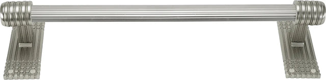 Wilton 18'' Large Towel Bar, Reeded Handle, Satin Nickel Finish 2100R/18/SN