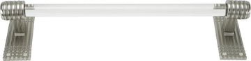 Wilton 18'' Large Towel Bar, Acrylic Handle, Satin Nickel Finish 2100/18/SN