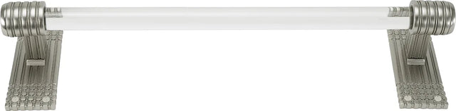 Wilton 18'' Large Towel Bar, Acrylic Handle, Satin Nickel Finish 2100/18/SN