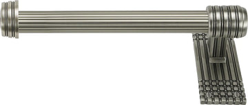 Wilton 12'' Hand Towel Left, Reeded Handle, Antique Nickel Finish 2113R/AN