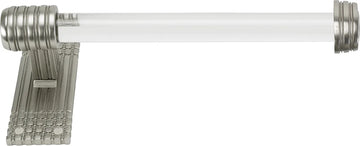 Wilton 12'' Hand Towel Right, Acrylic Handle, Satin Nickel Finish 2114SN