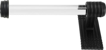 Wilton Tissue Bar Left, Acrylic Handle, Matte Black Finish 2115MB