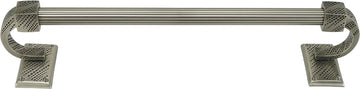 Sutton 18'' Towel Bar, Reeded Handle, Antique Nickel Finish 2200R/18/AN