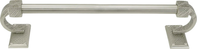 Sutton 24'' Towel Bar, Reeded Handle, Satin Nickel Finish 2200R/24/SN