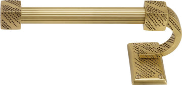 Sutton Tissue Bar Left, Reeded Handle, Museum Gold Finish 2202R/MG