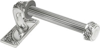 Georgetown Tissue Bar, Burnished Silver Finish 2301/6