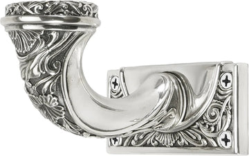 Georgetown Large Hook, Burnished Silver Finish 2307/6