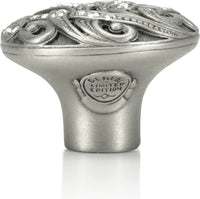 Belmont Knob, Clear Crystal Antique Nickel Finish 7149AN