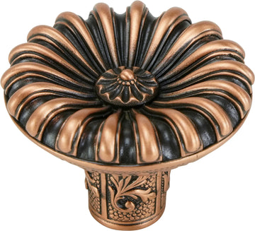 Edgar Berebi Nantucket Knob In Burnished Copper Plate 7177BC