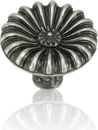 Nantucket Knob Burnish Pewter Finish 7177BP