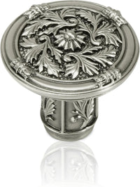 Geneve Knob Matte Silver Finish 7179MS