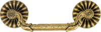 Edgar Berebi Nantucket 3-1/2'' Center To Center Pull In Museum Gold Plate 7684-1