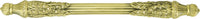 5'' cc Hampton Crystalized Pull, Lt. Colorado Topaz Crystal, Florentine Gold Finish 7716FG