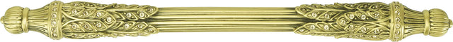 5'' cc Hampton Crystalized Pull, Lt. Colorado Topaz Crystal, Florentine Gold Finish 7716FG