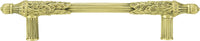 5'' cc Hampton Crystalized Pull, Lt. Colorado Topaz Crystal, Florentine Gold Finish 7716FG