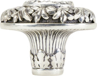 Edgar Berebi Tremont Knob In Burnished Silver Plate 7725-6