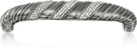 5'' cc Waldorf Pull, Clear Crystal Burnish Silver Finish 7730/16