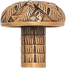 Key Largo Knob Museum Gold Finish 7780/1
