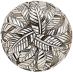 Key Largo Knob Burnish Silver Finish 7780/6