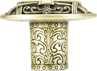 Portsmouth Knob 1-1/4'', Burnish Brass 7978BB