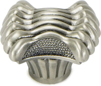 Barrington Pinched Rectangle Knob, Antique Nickel Finish 7993AN
