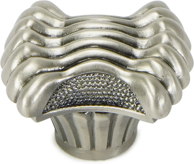 Barrington Pinched Rectangle Knob, Antique Nickel Finish 7993AN