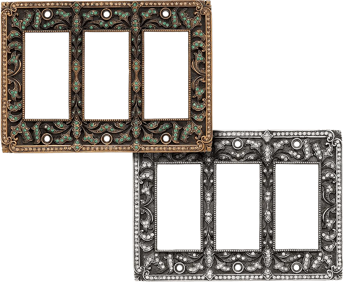 Triple Gfi Switch Cover 8001