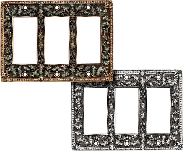 Triple Gfi Switch Cover 8001