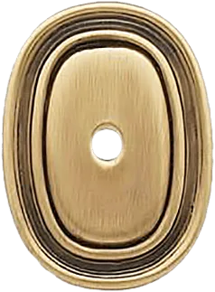 Oval Back Plate 8027
