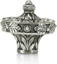Nantucket Knob Burnish Silver Finish 8034/6