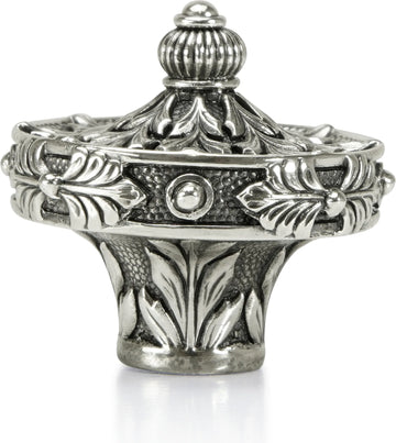 Nantucket Knob Burnish Silver Finish 8034/6