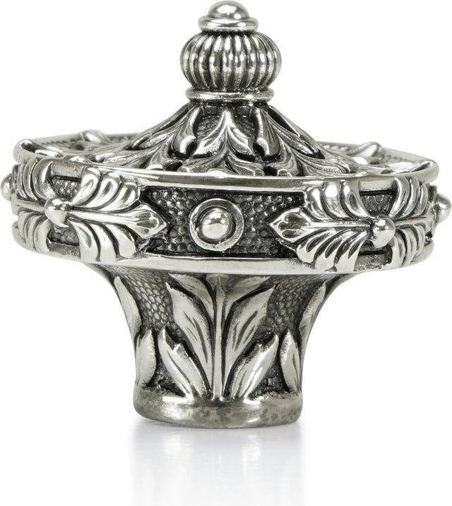Nantucket Knob Burnish Silver Finish 8034/6