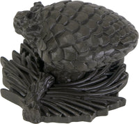 Edgar Berebi Arts & Craft Pinecone Knob In French Bronze Plate 8178FB