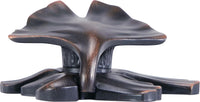 Edgar Berebi Arts & Craft Ginkgo Knob In Oil Rub Bronze Plate 8185-44X