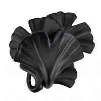 Arts & Craft Ginkgo Knob Black Tie 8185-4X