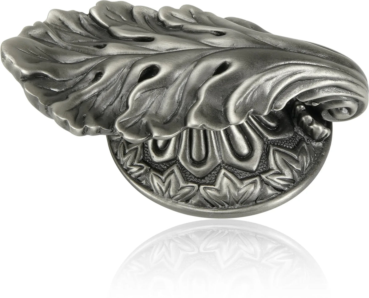 Louis Xv Knob Antique Nickel Finish 8195AN