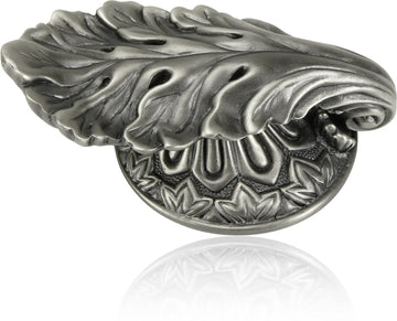 Louis Xv Knob Antique Nickel Finish 8195AN