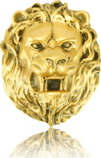Lion In Winter Knob Florentine Gold Finish 8196/FG
