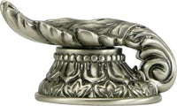 Edgar Berebi Louis Xv Knob In Antique Nickel Plate 8224AN