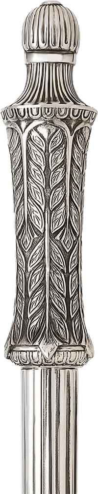 Finish-Burnished Silver Plate