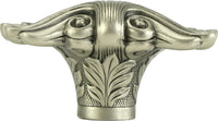 Edgar Berebi Federal Shell Knob In Antique Nickel Plate 8245AN