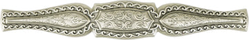 Americana 5'' cc Pull, Matte Silver Finish 8294MS