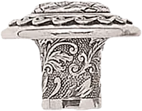Americana Knob, Burnished Silver Finish 8296-6