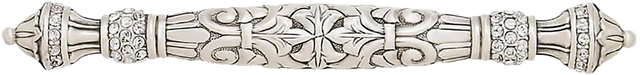 3'' cc Belleview Pull, Clear Crystal Burnish Silver Finish 8306/16