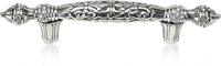 3'' cc Belleview Pull, Clear Crystal Burnish Silver Finish 8306/16