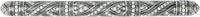 6'' cc Fairfax Pull W/ Topaz, Lt. Peach & Silk Crystal, Burnish Silver Finish 8331/16