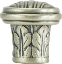 Edgar Berebi Nantucket Jewel Mini Knob In Burnished Pewter Finish 8342BP