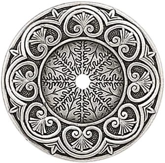 York Back Plate, Matte Silver Finish 8353MS