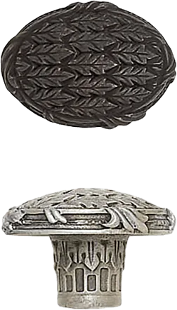 Lion In Winter Oval Knob 8355