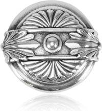 Nantucket Knob Burnish Silver Finish 8368/6